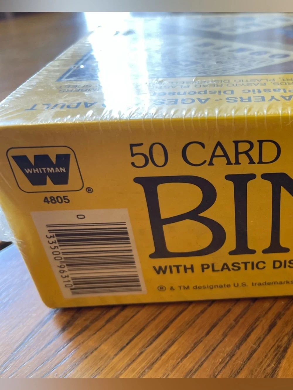 1981 Bingo Deluxe 50-Card Game Set - NWT - Picture 6 of 7